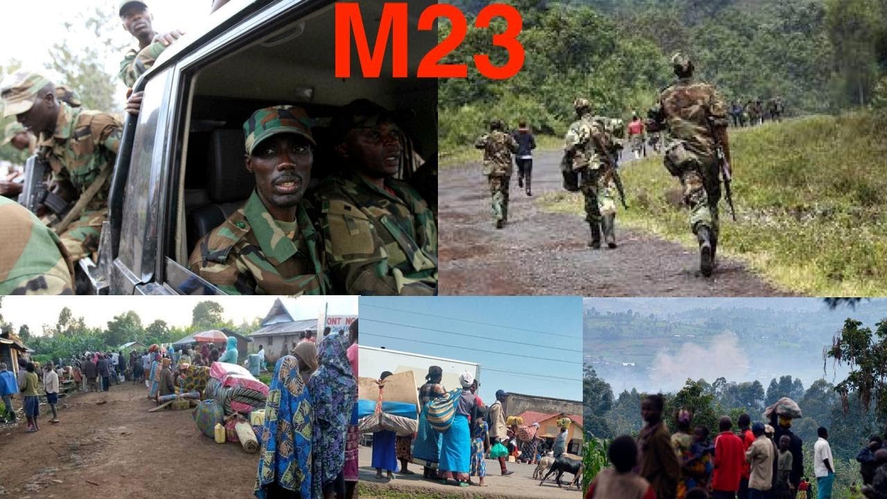M23 REBELS LAUNCH ATTACK ON DRC ARMY BASE IN RUTSHURU FORCING THOUSANDS TO FLEE TO UGANDA