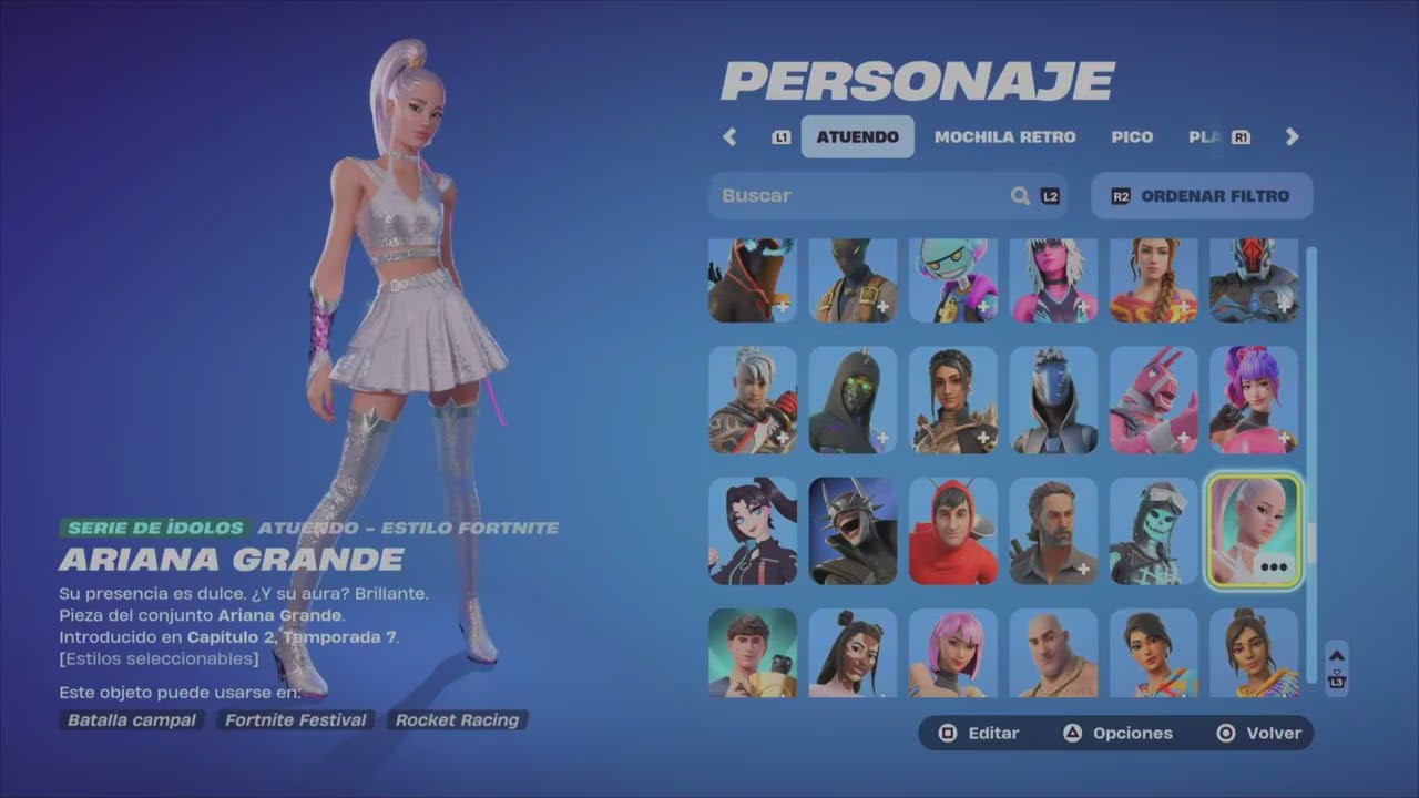 Fortnite Icon Series Dances & Emotes ARIANA GRANDE (Epic Games)