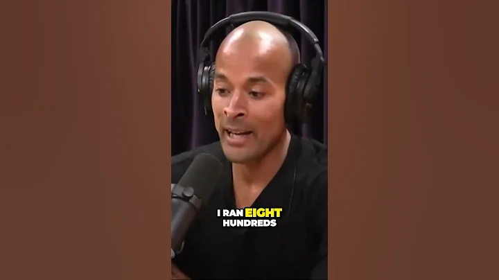 David Goggins runs 100 miles every week😱