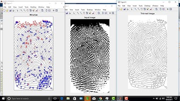 Fingerprint Minutiae Extraction using MATLAB.