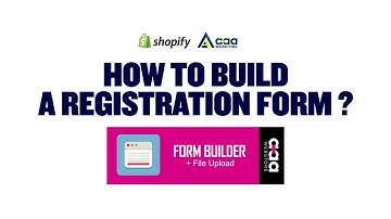 Create Registration Form on Shopify Store |  Form Builder Shopify App