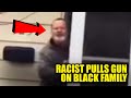 Bigot Pulls Gun on Black Family Over Parking Spot, Threatens Them in Racist Tantrum