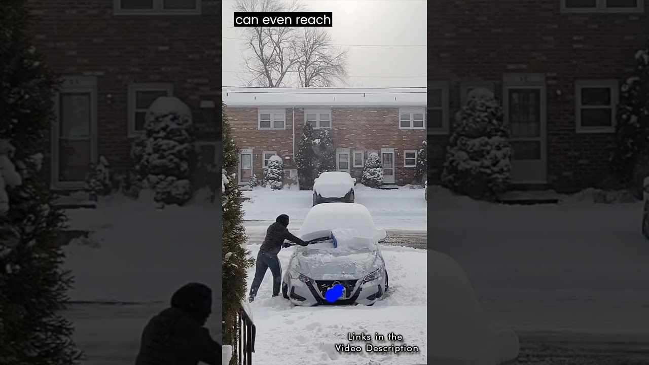 Telescoping Snow Broom and Ice Scraper