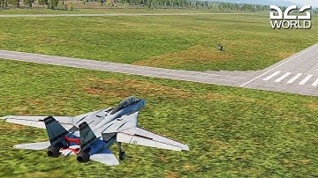 F-14 Tomcat Runway Landing | DCS World