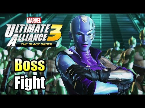 Nebula Boss Fight Marvel Ultimate Alliance 3 1080p Hd