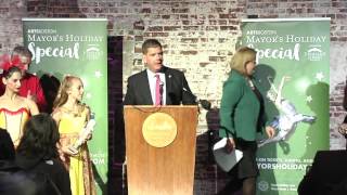 Mayor's Holiday Special Press Conference