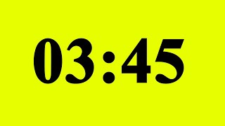 3 Minute 45 Second Timer