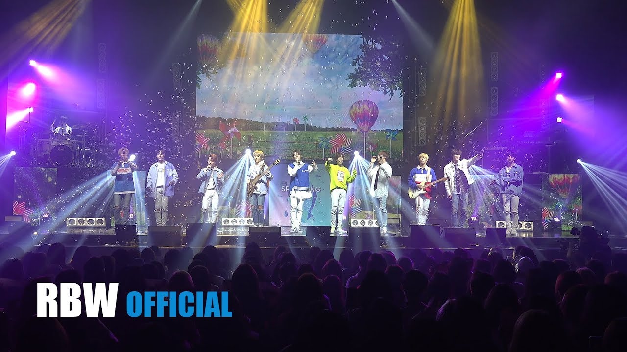 [Clip] RBW BOYZ+MAS - 'Spring Medley' Stage @Sparkling Piece_180428