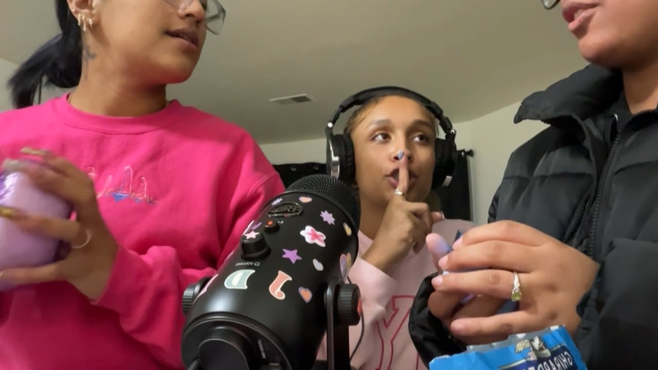 Chaotic ASMR with my sisters 