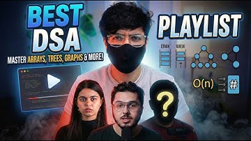Best DSA Playlist on YouTube 🔥 | Best Dsa course | Best Playlist for DSA on Youtube