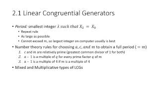Uniform Random Number Generators - Part 3