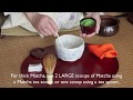 How to make matcha traditional japanese green tea