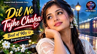 Dil Ne Tujhe Chaha ❤️ | 90s Romantic Hindi Song | Evergreen Bollywood Love Song | RVP AI STUDIO