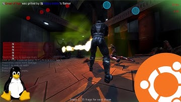 Unvanquished 0.13 Gameplay on Ubuntu Linux (Alpha 13)