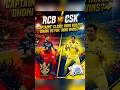RCB vs CSK 🔥 Kohli vs Dhoni 😱 Who Will Win? #ipl2026