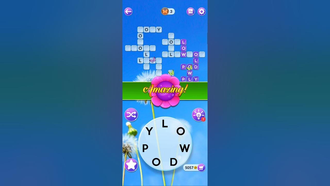 Wordscapes In Bloom April 25 2022 Daily Puzzle Answers YouTube