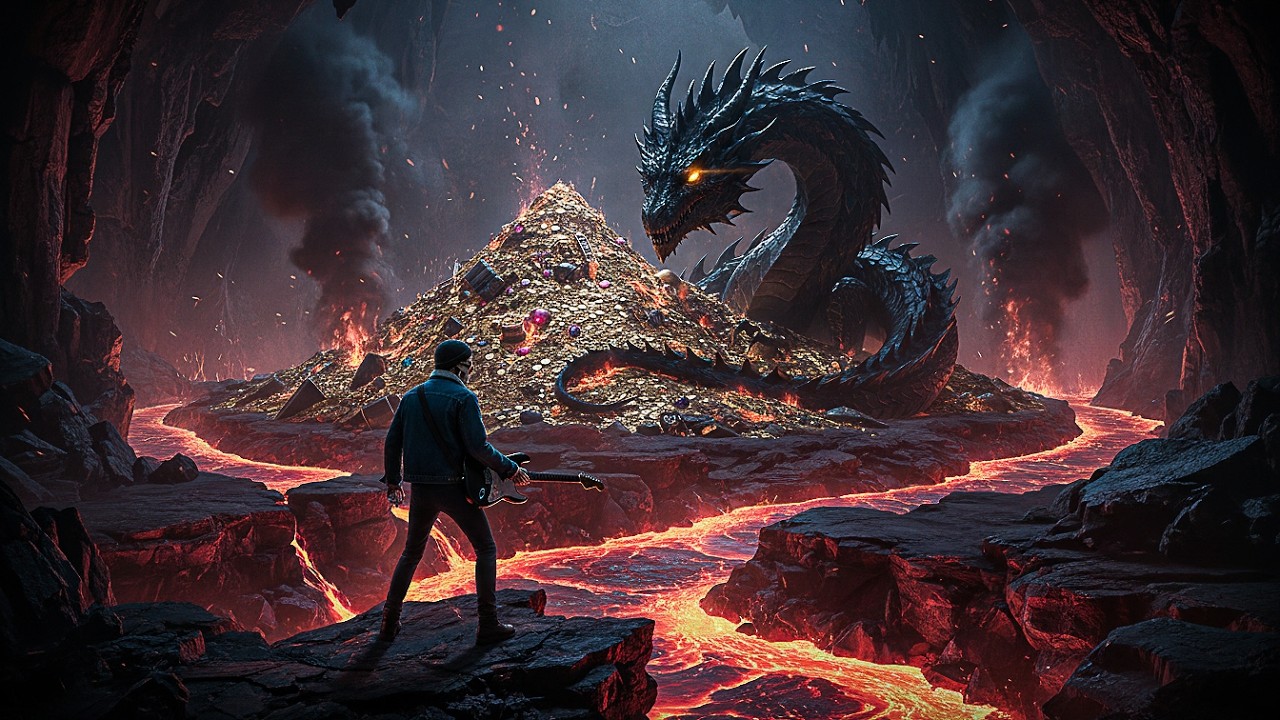 THE OBSIDIAN CHRONICLES 07: Lair of the Obsidian Dragon [Dungeon Synth Instrumental]