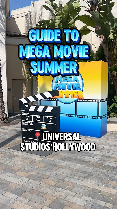 Mega Movie Summer! #universalstudioshollywood #megamoviesummer #universalstudios #shorts