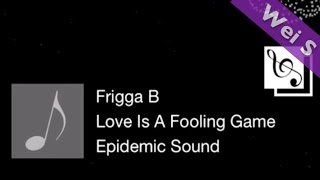 Wei Slove Is A Fooling Game - Frigga B Romantic Song Hd歌曲