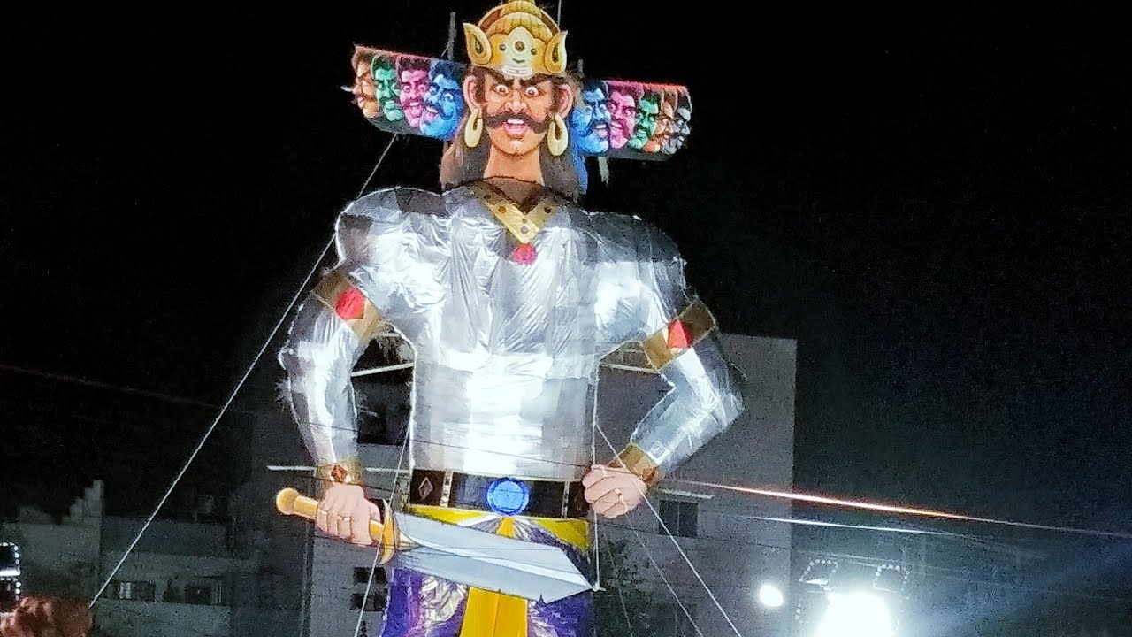 Indore Ravan dahan 2022.....Ravan dahan vijayadashami 2022 - YouTube