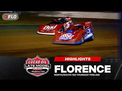 Thursday Twin 25s | Lucas Oil North/South 100 at Florence Speedway 8/6/26 | Highlights