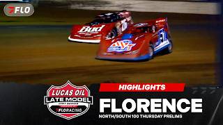 Thursday Twin 25s | Lucas Oil North/South 100 at Florence Speedway 8/6/26 | Highlights screenshot 1