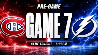 Live: Canadiens vs Lightning | Pre Game Show
