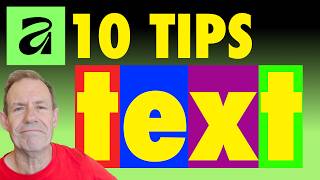 10 Top Quick TEXT Tips in Affinity 3.3 | How To
