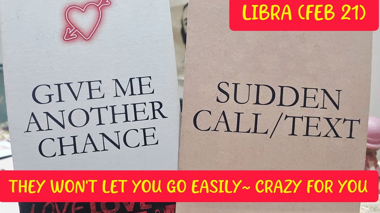 LIBRA! "REUNION & A CONFESSION: I WILL NEVER HURT U AGAIN. PLZ DON'T GIVE UP ON US❤️" FEB 21 