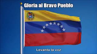 National Anthems Of Venezuela And Russia Nightcore Style With Lyrics