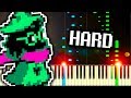 SCARLET FOREST from DELTARUNE - Piano Tutorial