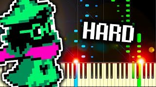 SCARLET FOREST from DELTARUNE - Piano Tutorial chords