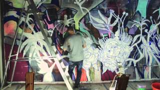 Tale of a Lost City by Will Barras | Street Art at Wahaca Bristol screenshot 5