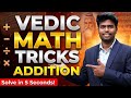 Super Fast Addition Trick |Add Any 2 Numbers in 5 Seconds! ⚡ Vedic Maths Trick for Fast Calculation