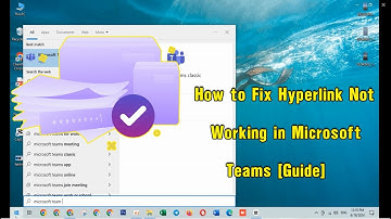How to Fix Hyperlink Not Working in Microsoft Teams [Guide] Khmer Video 2024