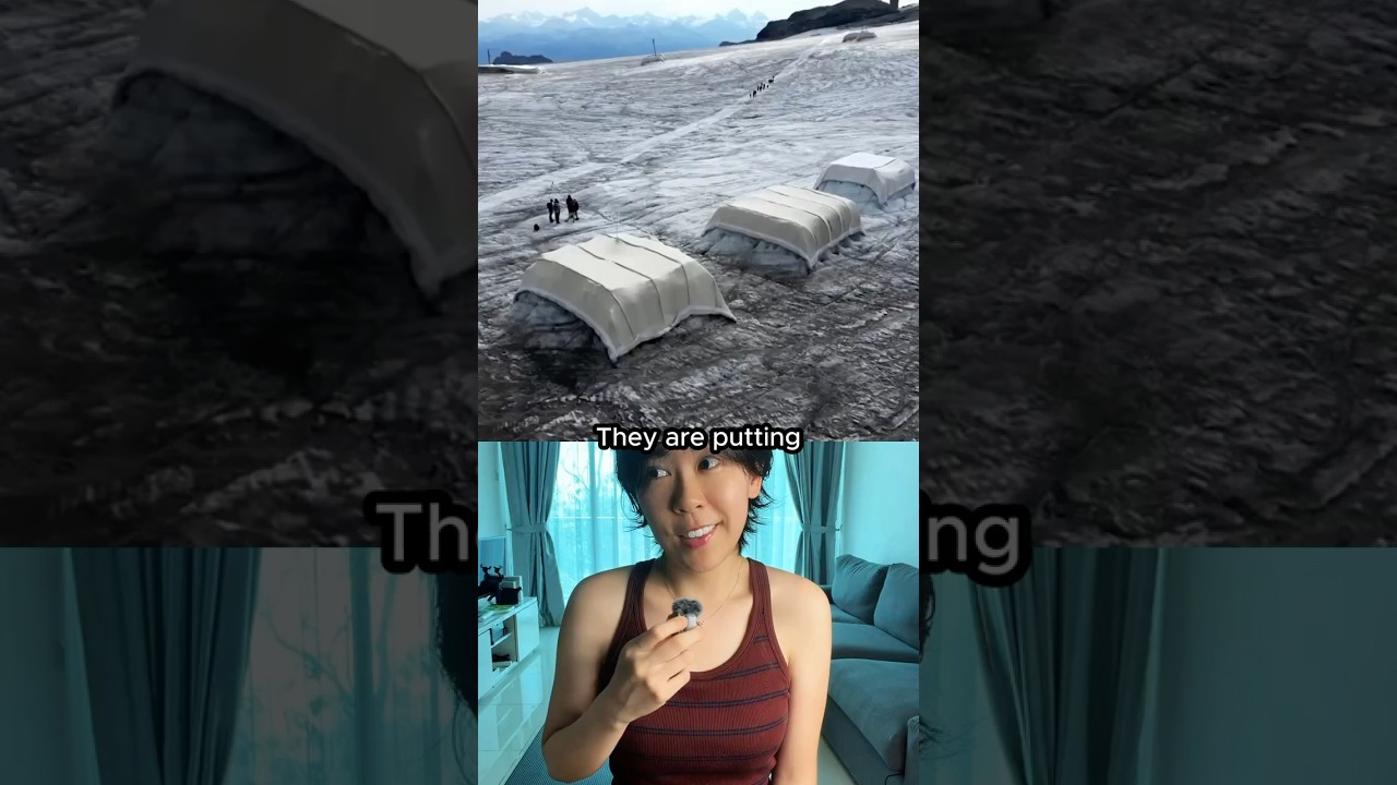 Why Are They Putting Wool on Glaciers?