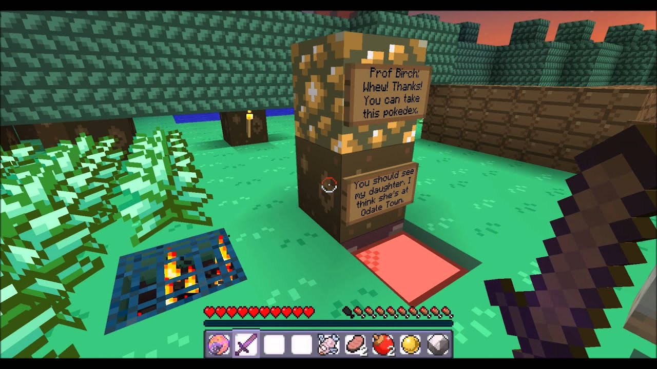 Minecraft - Hoenn Region Pokemon Adventure Map #1 - YouTube