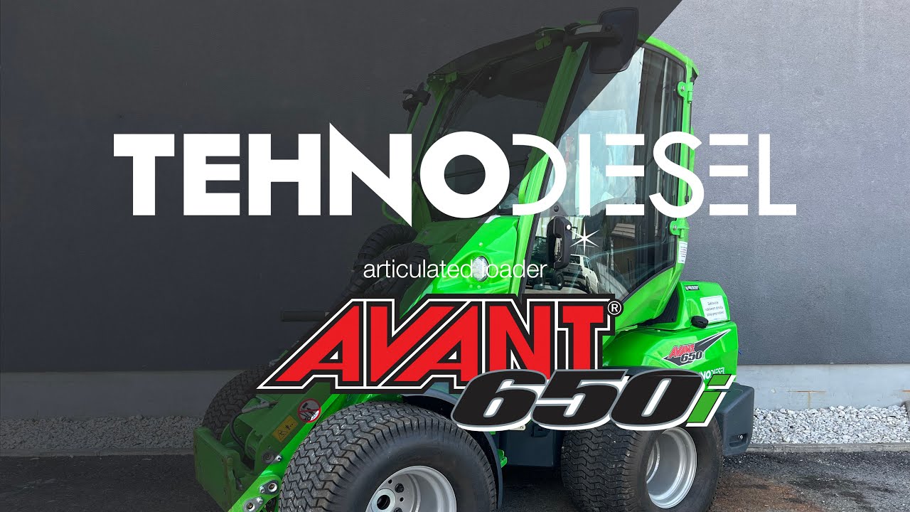Loader Avant 650i, Walkaround - Tehnodiesel d.o.o.