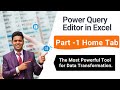 Power Query 👏👍👍Part-1 Home Tab #powerqueryeditor #powerquery #excel #dataanlysis #microsoftoffice