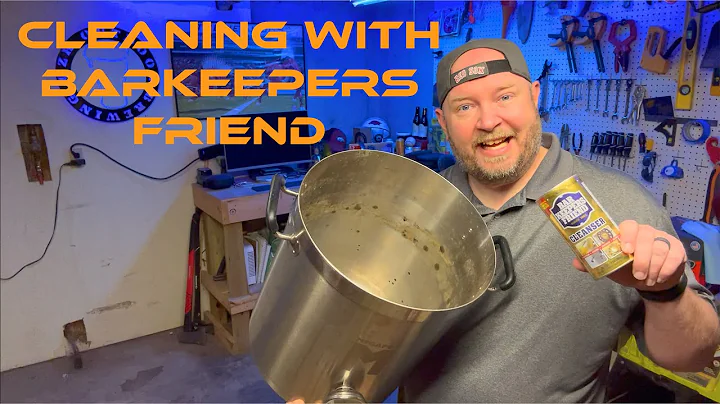Cleaning Your Home Brewing Equipment With Bar Keepers Friend!