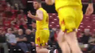 Andrew Terrell Shot and Finger Guns vs Mt St Mary's Nov. 2018