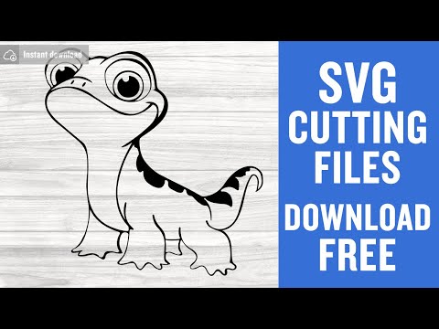 Frozen 2 Bruni Svg Free Cutting Files for Cricut Instant Download