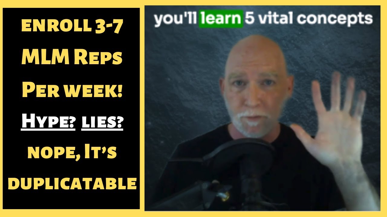 Enroll 3-7 MLM Reps/Week w/o Prospecting! Hype? (Cold Prospecting is Least Duplicatable Strategy)