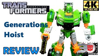 Transformers Generations Deluxe Hoist Review