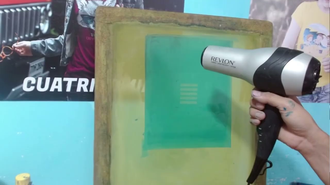 Lección 36. SERIGRAFIA PROFESIONAL DESDE CERO I Proceso revelado para pulseras