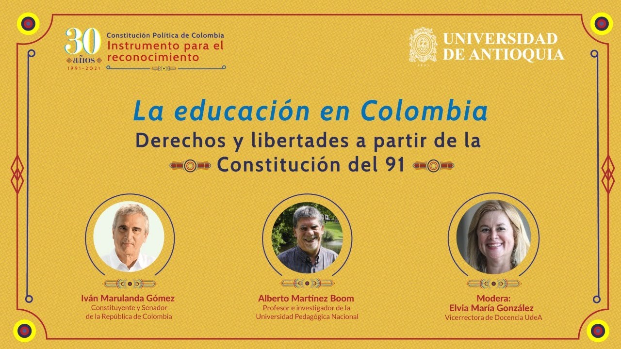 Articulos Que Hablan De La Educacion En La Constitucion Colombiana