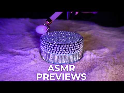 Ultimate ASMR Preview Collection For Sleep (No Talking) Tapping & Scratching Triggers