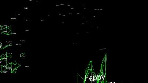 Kinect + Voice Recognition Visualization