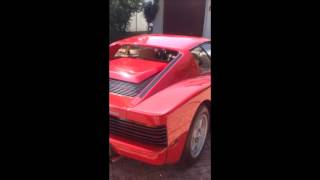 2min of Ferrari Tesstarossa 1985 Flying Mirror Classiche Certified.