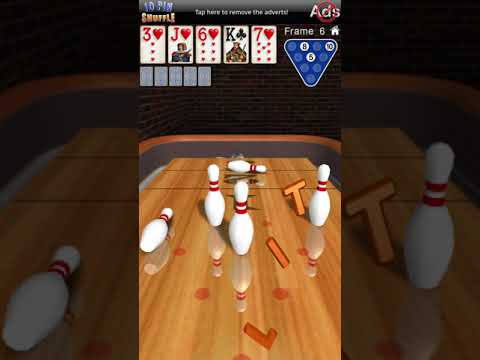 10 Pin Shuffle Bowling: Defeating The Nuts!